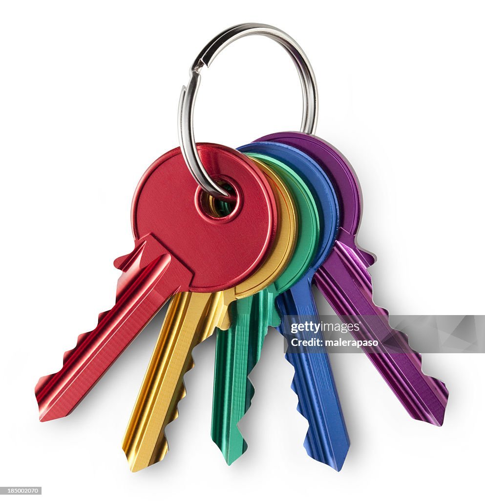 Colored Keys Profile Pic