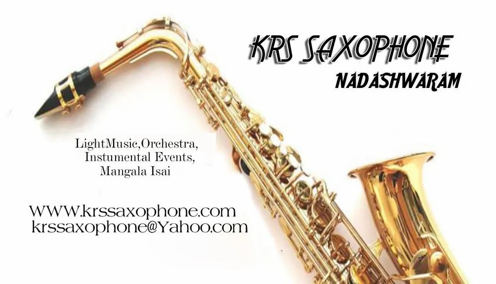 KRS Saxophone and Nadaswaram Light Music Profile Pic